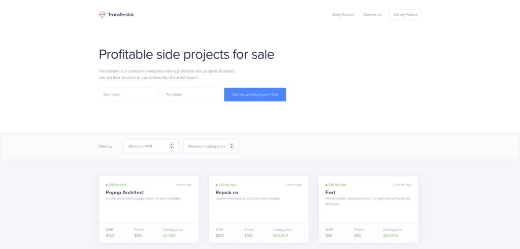 On difficulties to monetize a marketplace